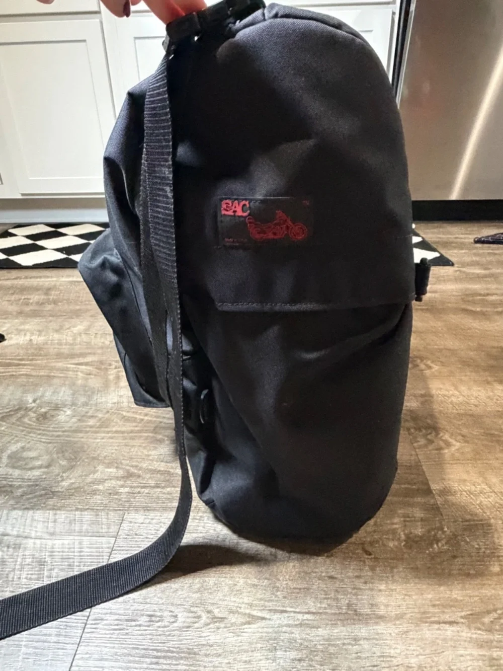 Motorcycle Luggage Bag by SAC Touring Sissy Bar Extra Large Biker Bag